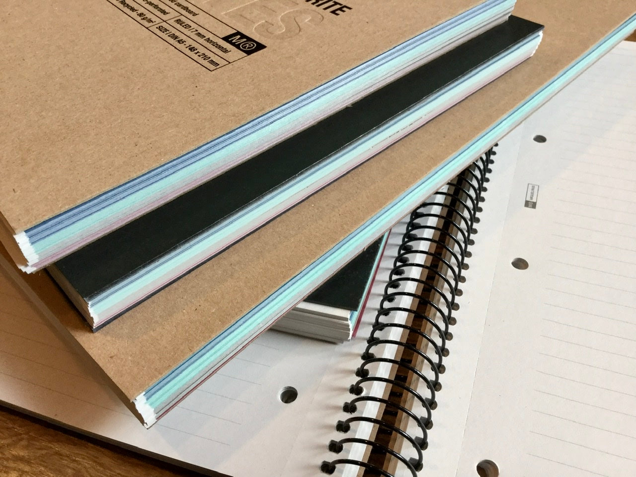 Spiralbuch A5 Recycling 120 Blatt „Notes“° - Polly Paper - Umweltfreundliche Schreibwaren