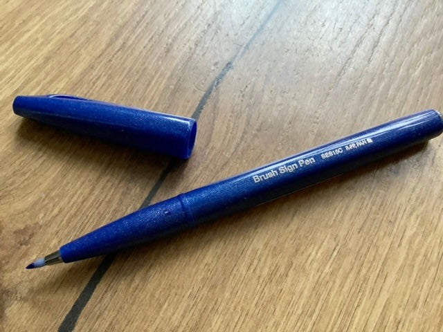 Brush Sign Pen Faserschreiber Pentel° - Polly Paper - Umweltfreundliche Schreibwaren