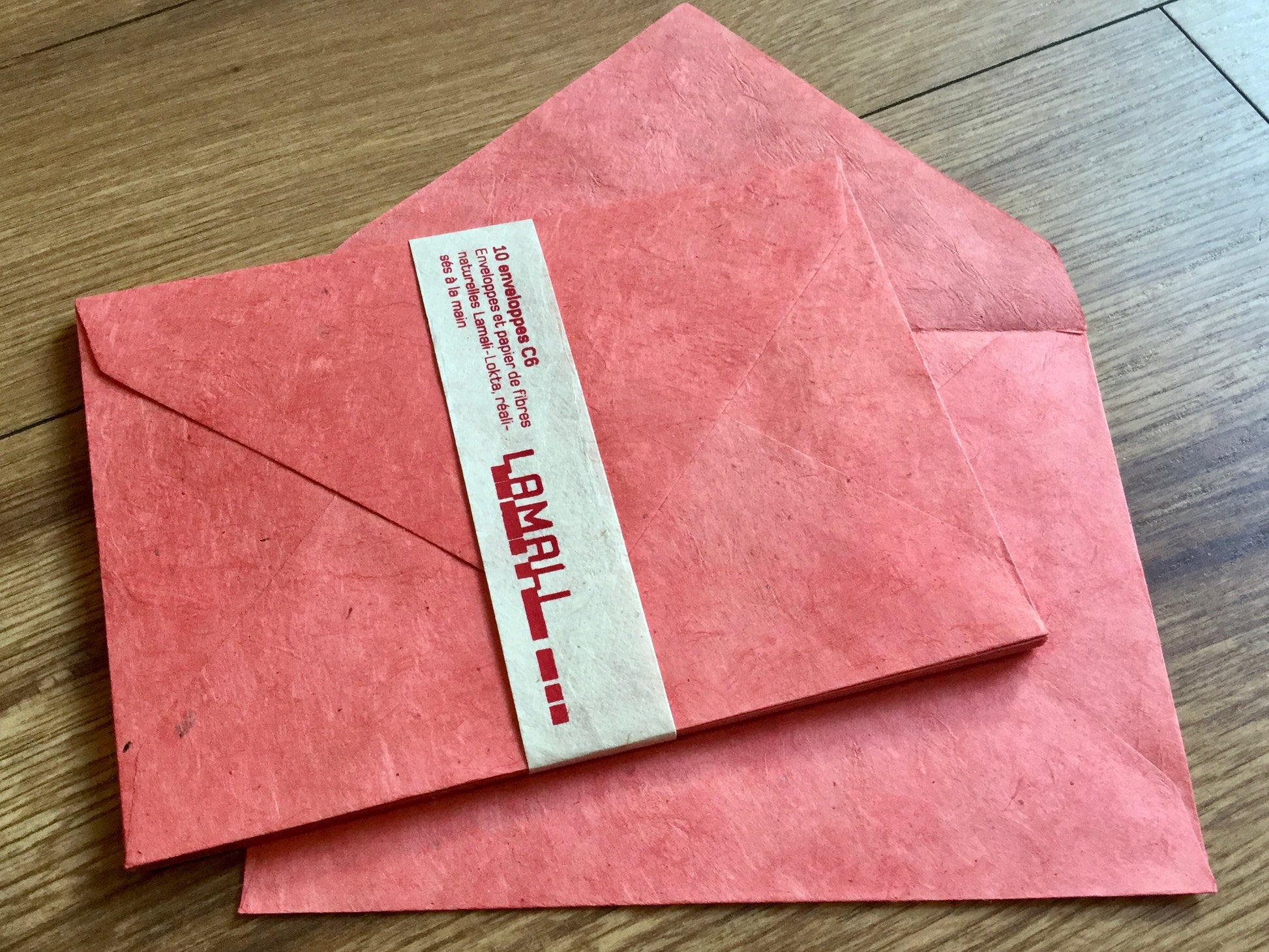 Briefumschläge 10x C6 Nepalpapier Lamali° - Polly Paper - Umweltfreundliche Schreibwaren