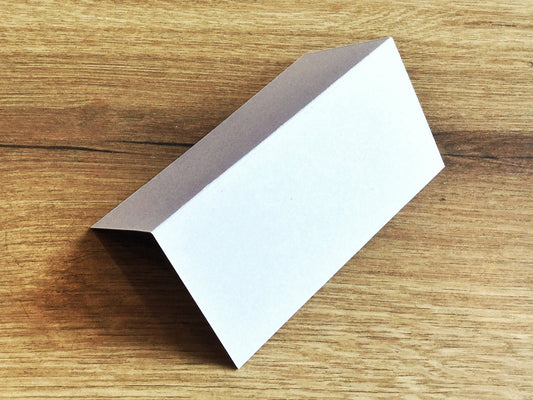 Tischkarten weiß 6x11cm°