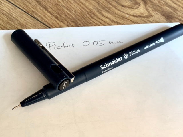 Fineliner Pictus 0,05 SchneiderPen° - Polly Paper - Umweltfreundliche Schreibwaren