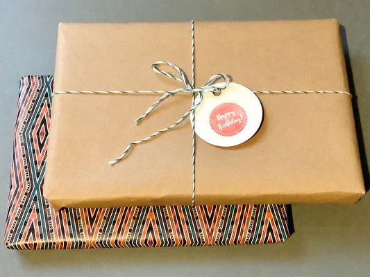 Geschenkservice Polly Paper Geschenk verpacken (plastikfrei)°