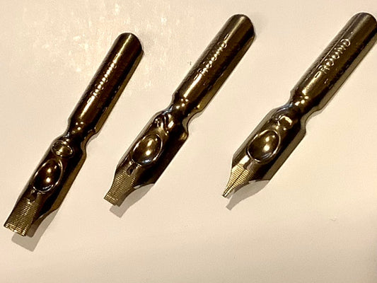 Kalligrafiefeder "Round Hand" bronze Feder° - Polly Paper - Umweltfreundliche Schreibwaren