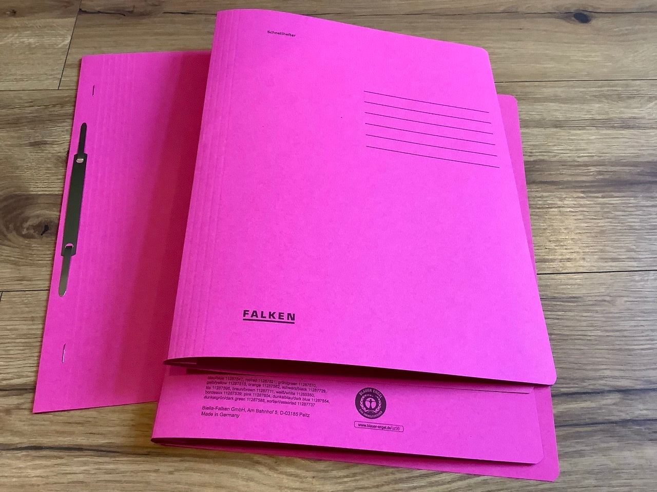 Schnellhefter intensiv Falken A4 Recycling 240g° - Polly Paper - Umweltfreundliche Schreibwaren