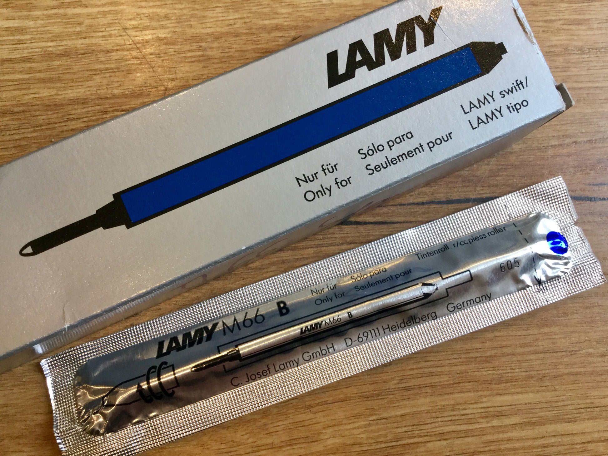 Lamy Tintenroller-Mine M66° - Polly Paper - Umweltfreundliche Schreibwaren