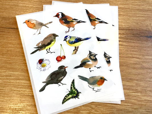 Vögel-Aufkleber Sticker Herma 3351 3Blatt