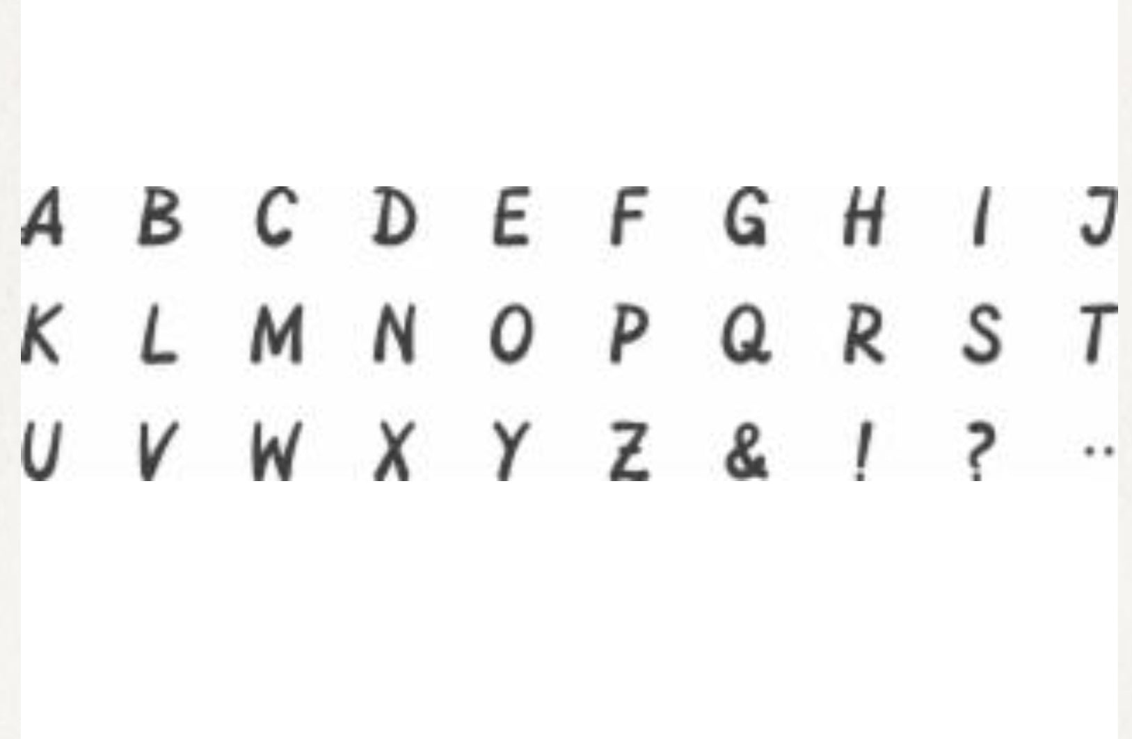 Stempelset Alphabet Holzstempel (Heyda) - Polly Paper - Umweltfreundliche Schreibwaren