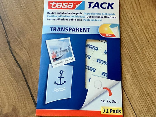 tesa tack transp. doppelseitig 72St. - Polly Paper - Umweltfreundliche Schreibwaren