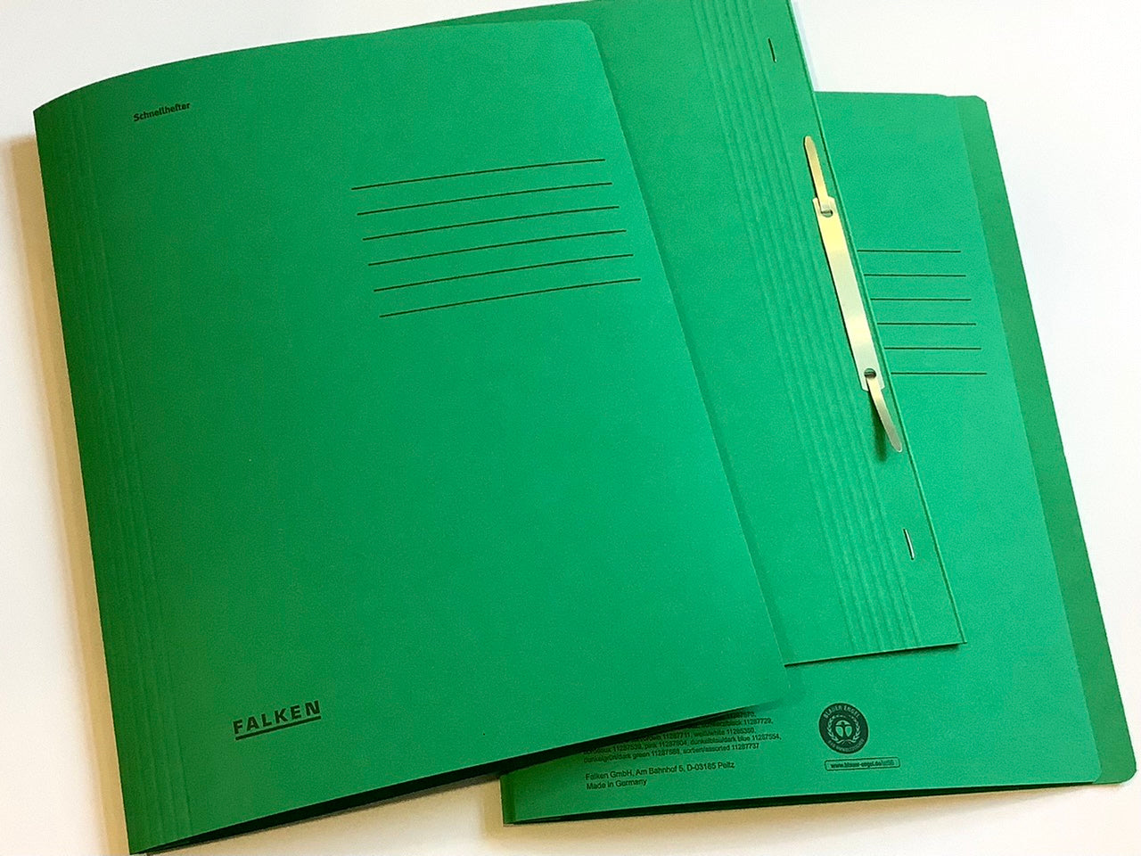 Schnellhefter intensiv Falken A4 Recycling 240g° - Polly Paper - Umweltfreundliche Schreibwaren