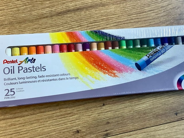 Pastell-Ölmalkreiden (Pentel)° - Polly Paper - Umweltfreundliche Schreibwaren