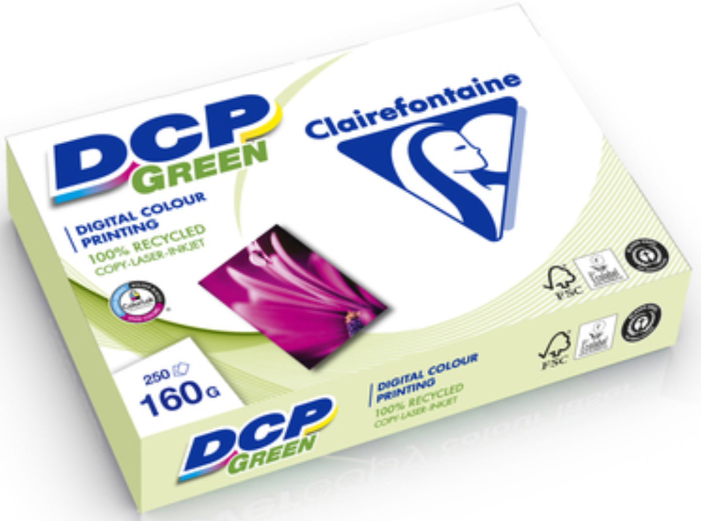 DCP Green A4 120-200g 250 Bl. Druckerpapier°