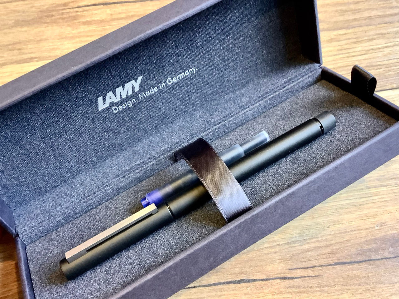 Lamy cp1 black Füller Edelstahl M - Polly Paper - Umweltfreundliche Schreibwaren