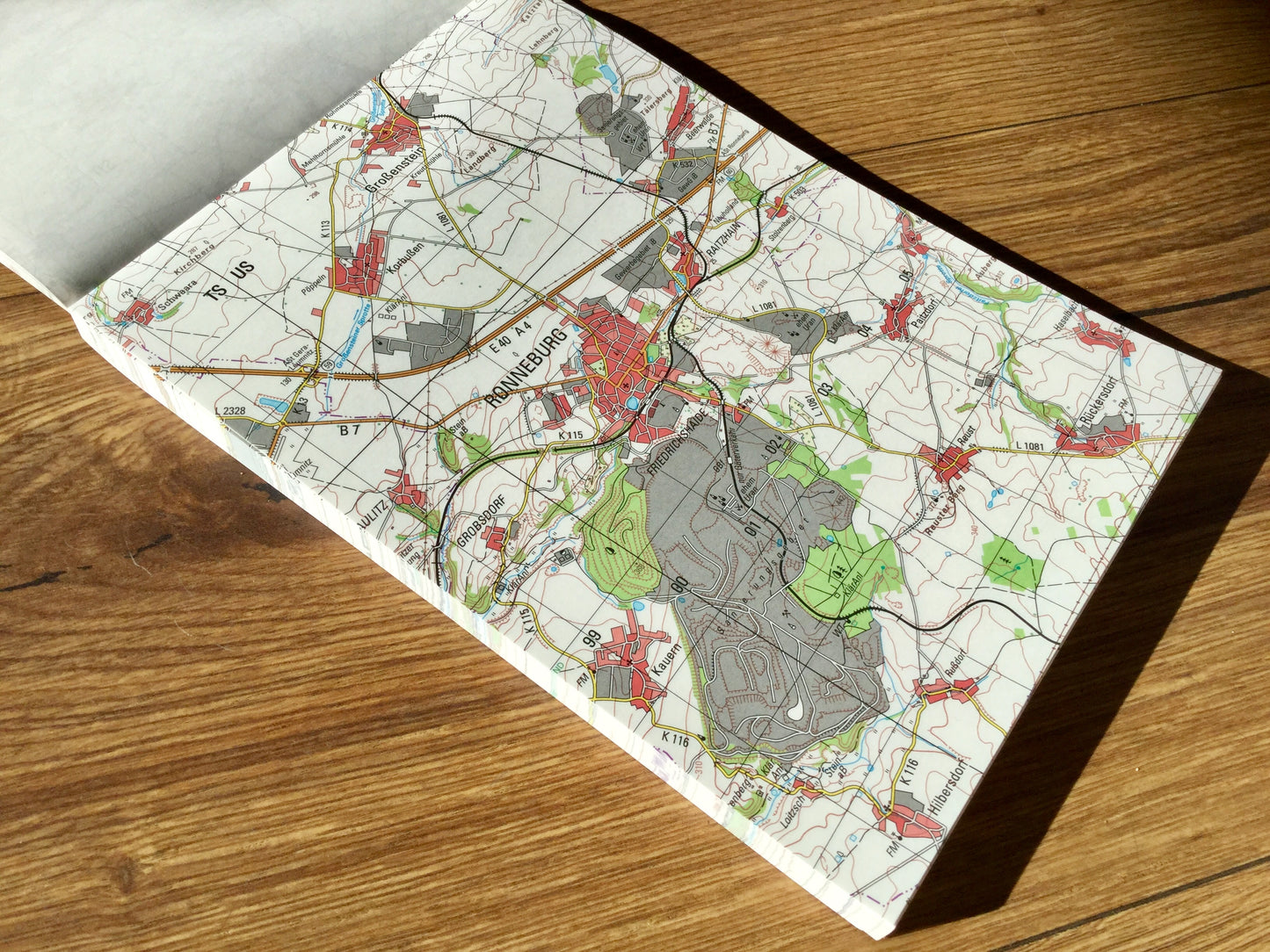 Notizblock DRP A5 100 Bl Direktrecycling - Polly Paper - Umweltfreundliche Schreibwaren