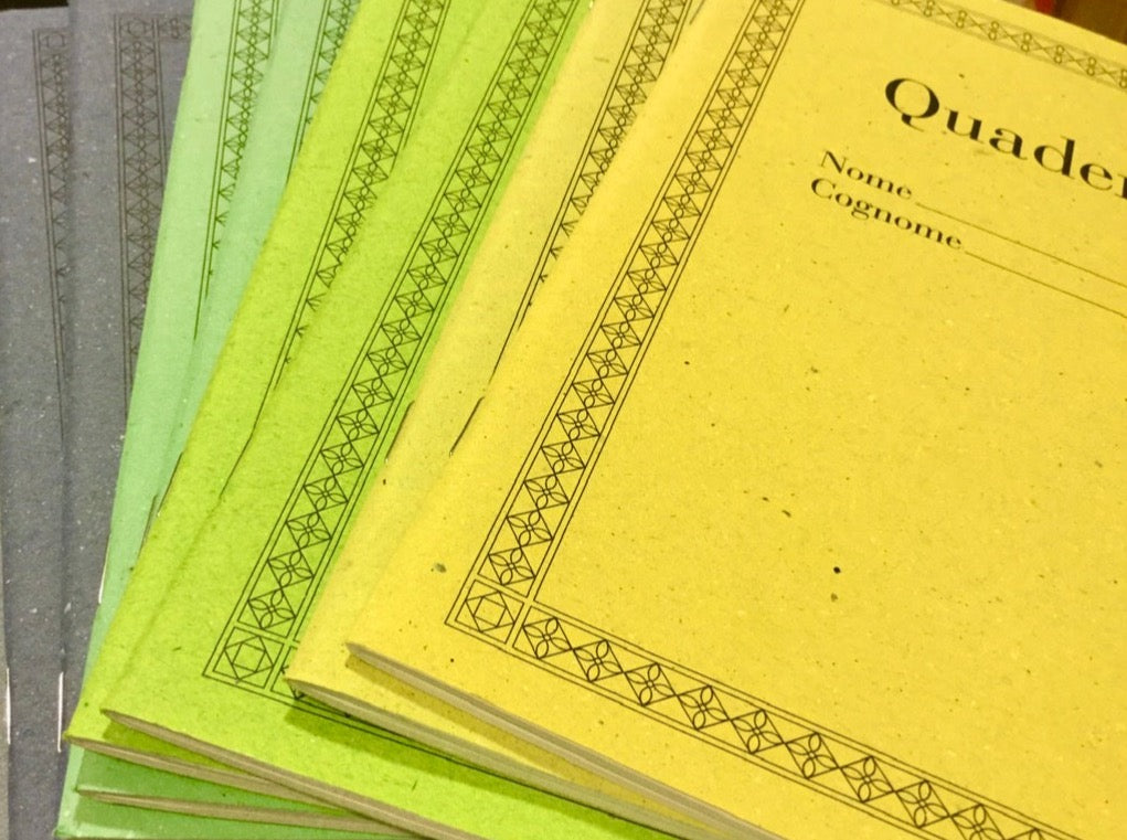 arbos Quaderno A5 Notizheft blanko 48S. - Polly Paper - Umweltfreundliche Schreibwaren