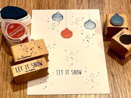 Holzstempel Weihnachten Cats on appletrees° - Polly Paper - Umweltfreundliche Schreibwaren