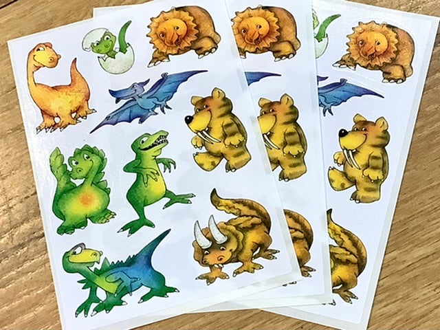 Dinos Sticker Herma 3431 - Polly Paper - Umweltfreundliche Schreibwaren