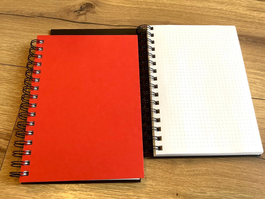 Feldbuch A5 dotted 90Bl 90g/m² - Polly Paper - Umweltfreundliche Schreibwaren