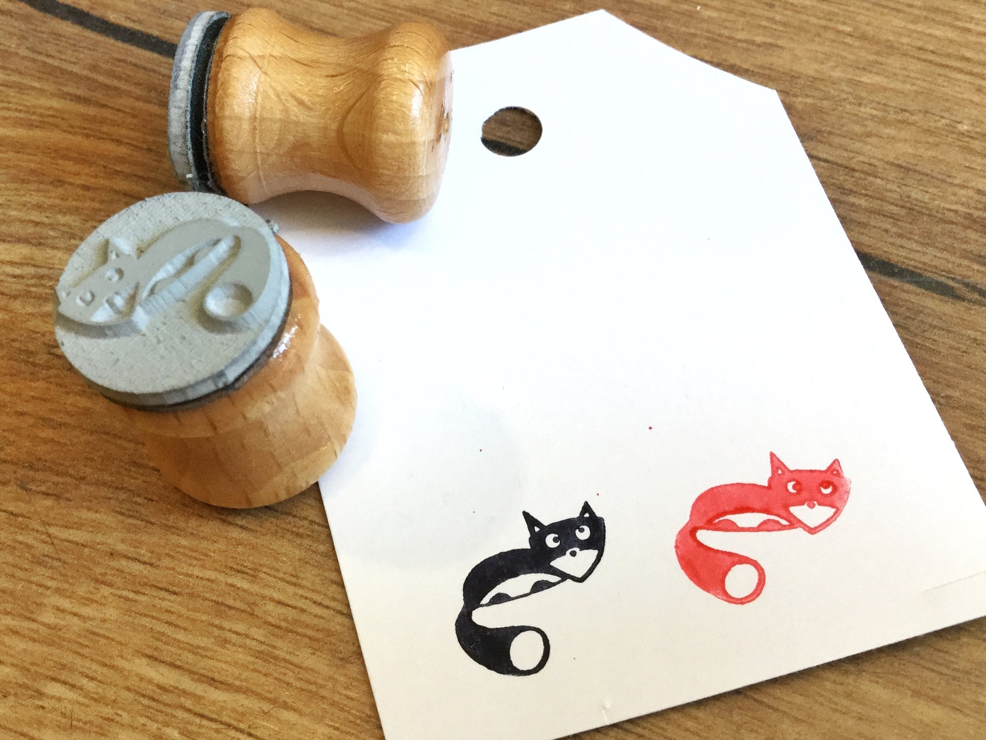 Ministempel Fuchs (Bordschätze) - Polly Paper - Umweltfreundliche Schreibwaren