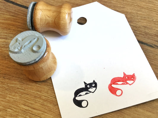 Ministempel Fuchs (Bordschätze) - Polly Paper - Umweltfreundliche Schreibwaren