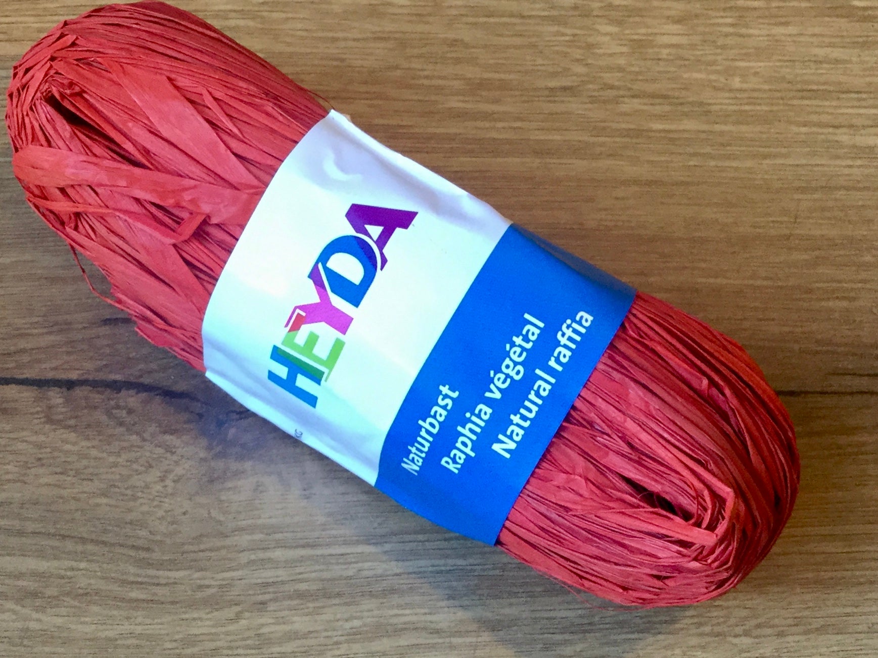 Naturbast Raffia 50g Heyda° - Polly Paper - Umweltfreundliche Schreibwaren