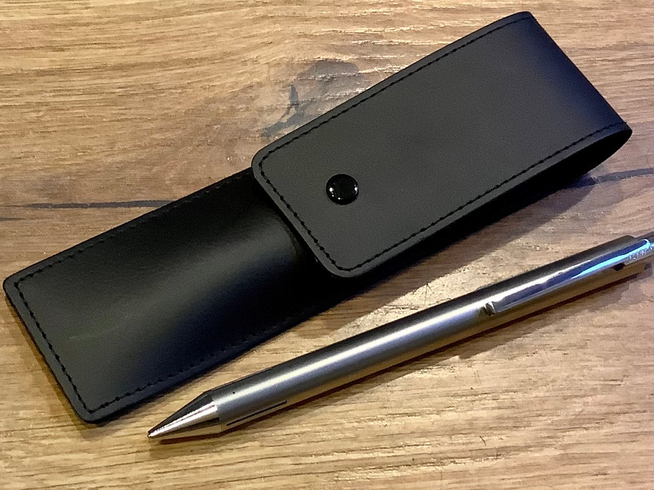 Lamy Leder-Etui schwarz - Polly Paper - Umweltfreundliche Schreibwaren