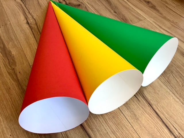 Schultüte Rohling einfarbig 70cm (nur Abholung)°