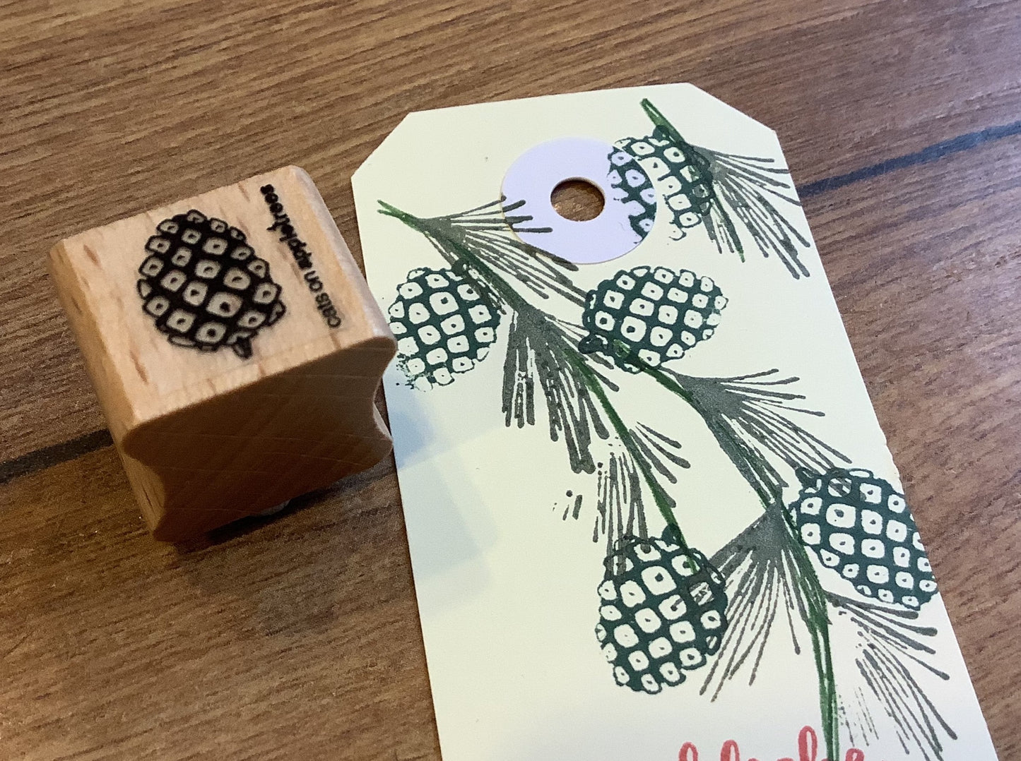 Holzstempel Weihnachten Cats on appletrees° - Polly Paper - Umweltfreundliche Schreibwaren