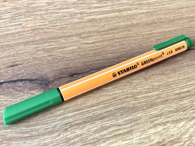 Filzstift Stabilo Greenpoint° - Polly Paper - Umweltfreundliche Schreibwaren