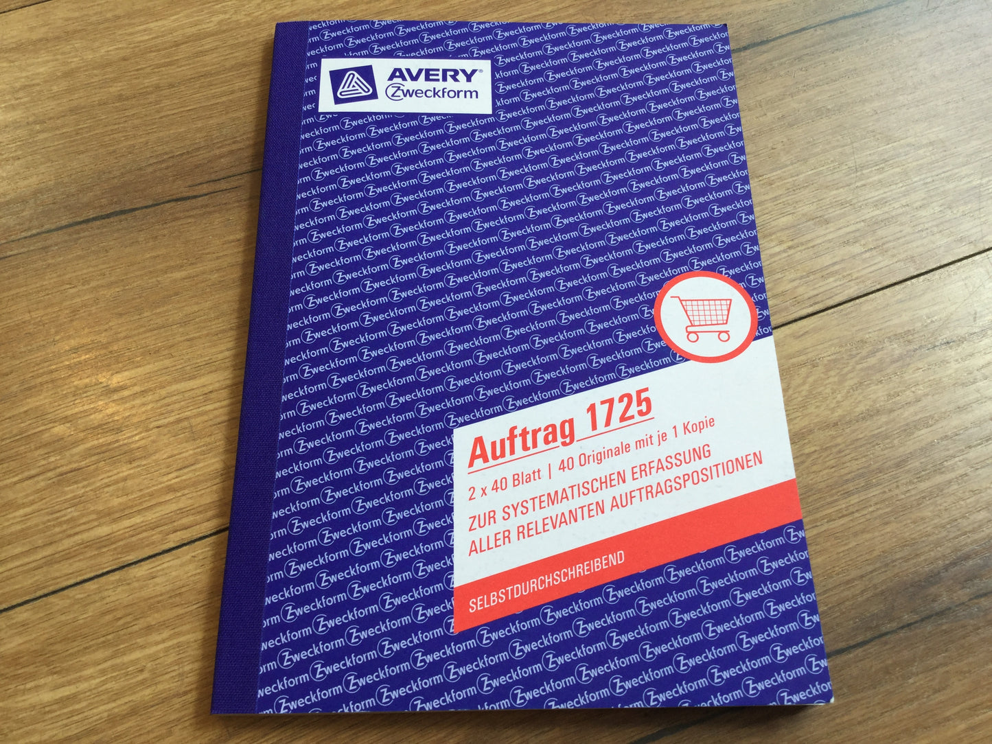 Auftrag A5 AveryZweckform 1725 - Polly Paper - Umweltfreundliche Schreibwaren