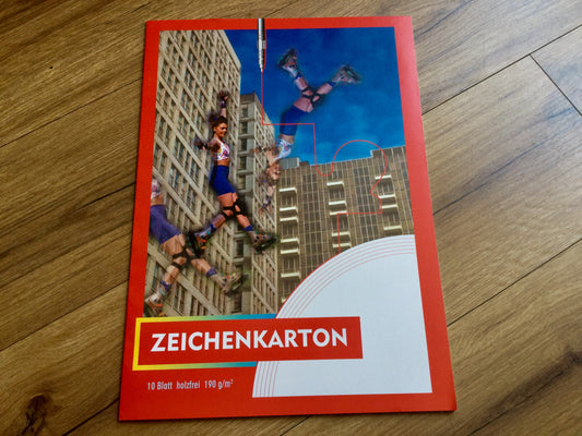 Zeichenkarton Block A4 190g 10Blatt