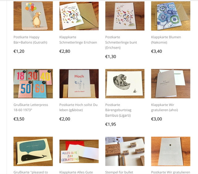 Geschenkservice Polly Paper Geschenk verpacken (plastikfrei)°