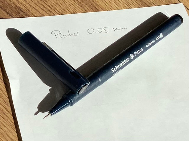 Fineliner Pictus 0,05 SchneiderPen° - Polly Paper - Umweltfreundliche Schreibwaren