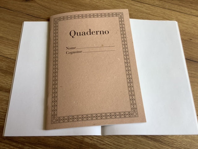 arbos Quaderno A5 Notizheft blanko 48S. - Polly Paper - Umweltfreundliche Schreibwaren