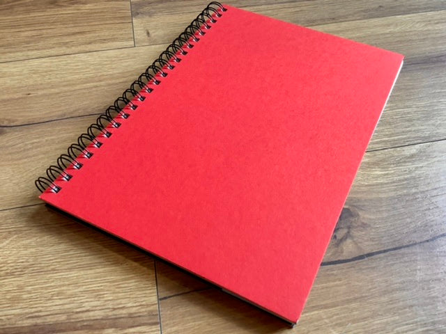 Spiralbuch Feldbuch A4 blanko Skizzenbuch 100g° - Polly Paper - Umweltfreundliche Schreibwaren