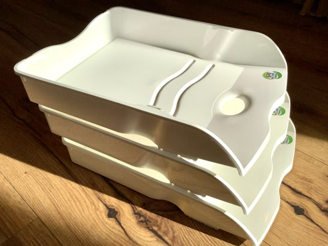 Briefablage Recycling HAN weiß Re-Loop - Polly Paper - Umweltfreundliche Schreibwaren