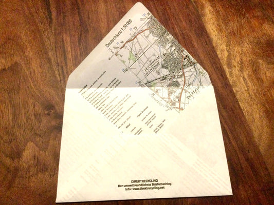 Briefumschläge 20St. C6 DRP Direktrecycling - Polly Paper - Umweltfreundliche Schreibwaren