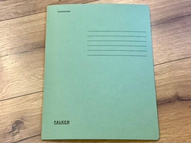 Einschlagmappe A4 Falken Recyclingkarton° - Polly Paper - Umweltfreundliche Schreibwaren