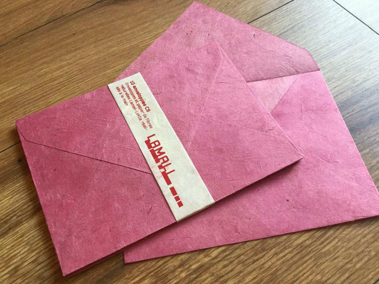 Briefumschläge 10x C6 Nepalpapier Lamali° - Polly Paper - Umweltfreundliche Schreibwaren