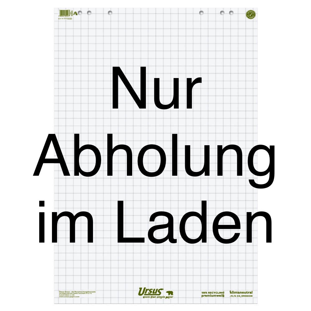 Flipchartblock 68x99cm 20 Blatt Recyclingpapier° - Polly Paper - Umweltfreundliche Schreibwaren