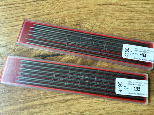 Feinminen 2mm-Minen Grafit KOH-I-NOOR° - Polly Paper - Umweltfreundliche Schreibwaren