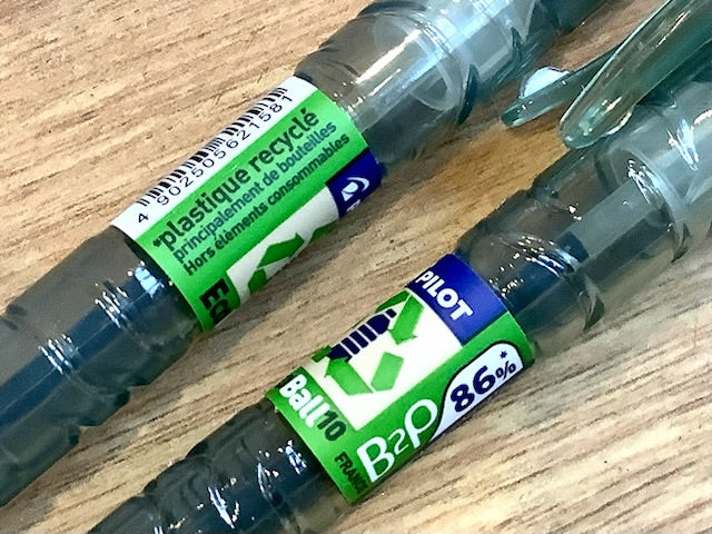 B2P Kugelschreiber Ecoball Pilot° - Polly Paper - Umweltfreundliche Schreibwaren