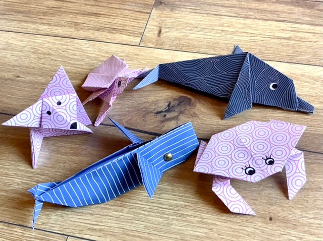Faltpapier Origami 25Bl. 15x15cm (My Pretty Circus)° - Polly Paper - Umweltfreundliche Schreibwaren