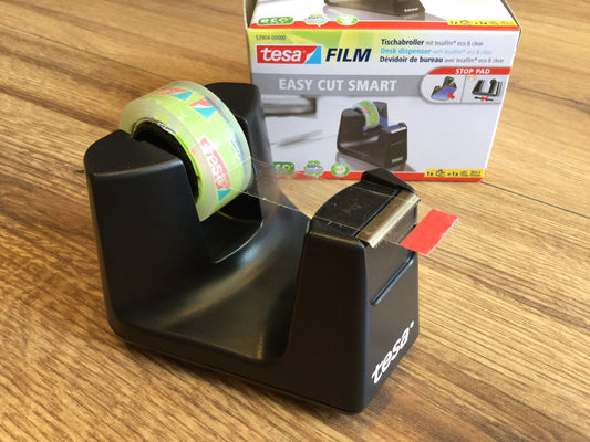 Tischabroller schwarz tesa ecoLogo smart