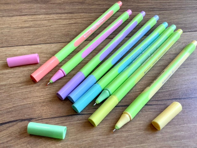 Fineliner Line-Up 04 Bioplastik pastell° - Polly Paper - Umweltfreundliche Schreibwaren