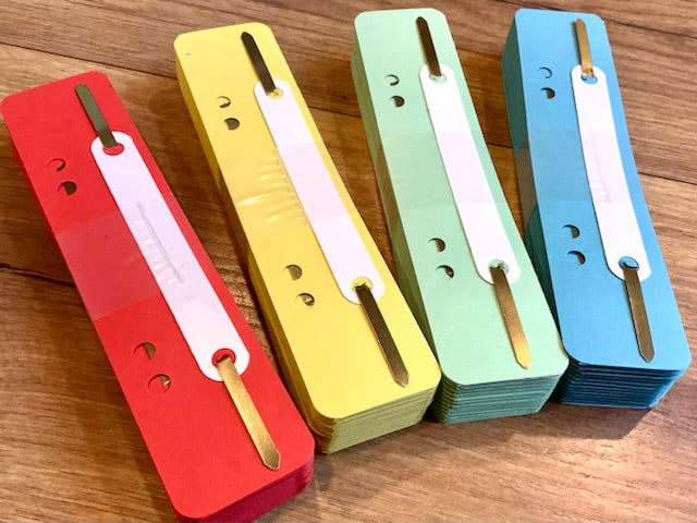 Heftstreifen 25 Aktendullis Papier Wekre° - Polly Paper - Umweltfreundliche Schreibwaren