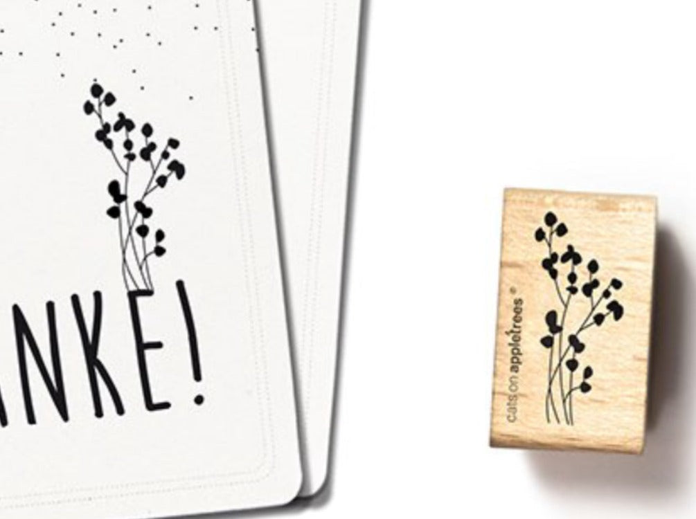 Holzstempel Pflanzen (Cats on appletrees)° - Polly Paper - Umweltfreundliche Schreibwaren