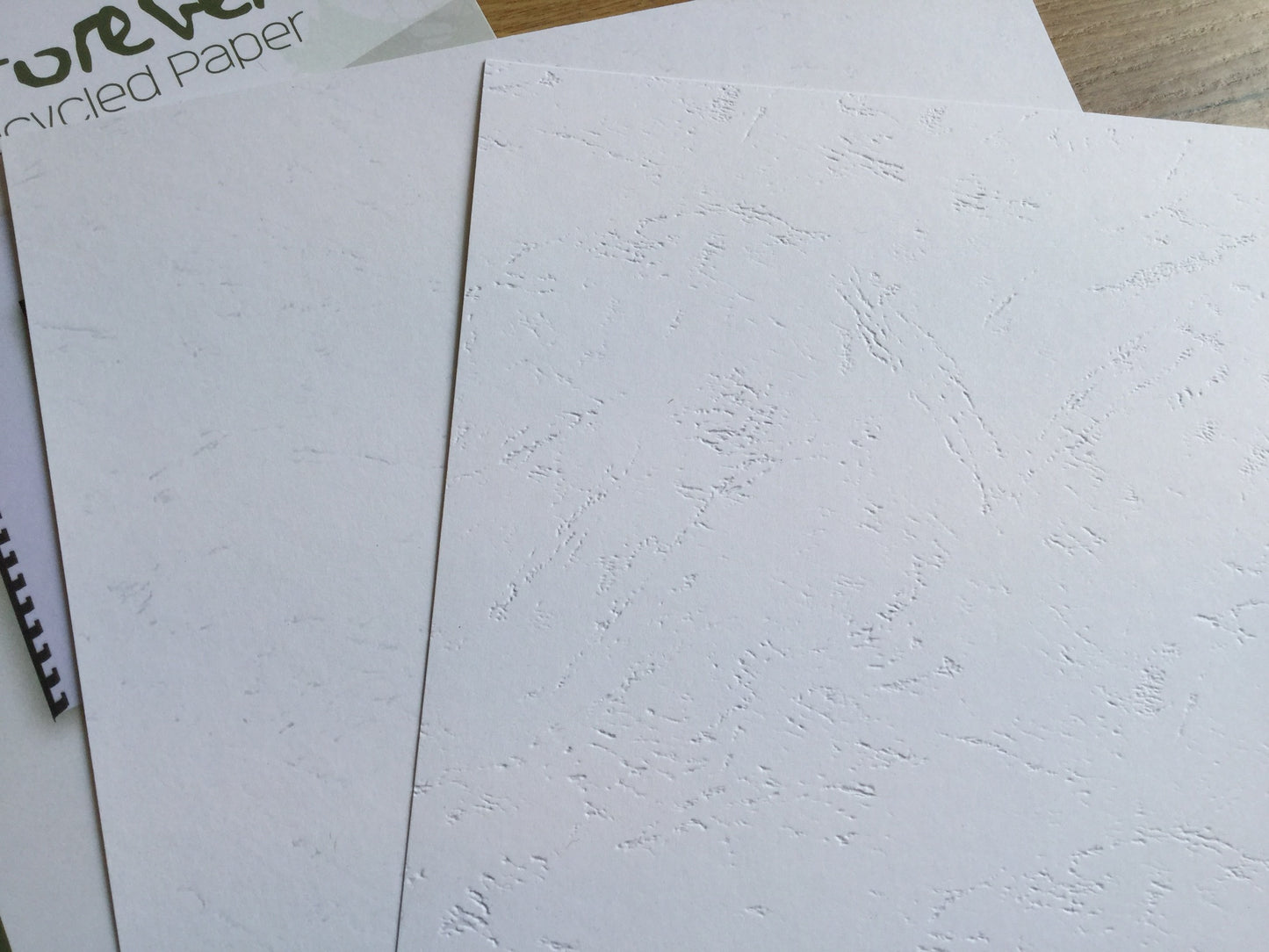 Karton-Deckblatt 270g/m² A4 Lederstruktur° - Polly Paper - Umweltfreundliche Schreibwaren