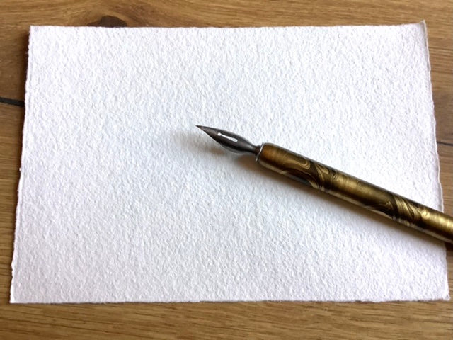 Bütten-Karte B6 11,5x16,5 Rustic l'Oliver 225g