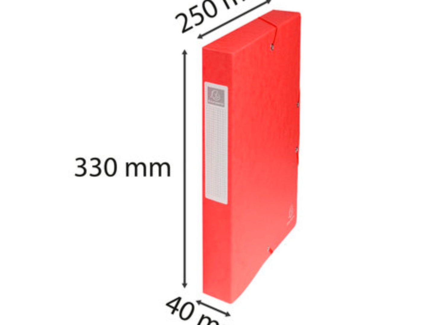 Archivbox Heftbox rot Cartobox Sammelmappe°