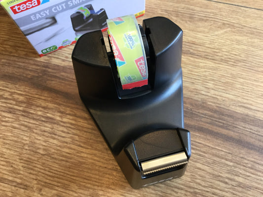 Tischabroller schwarz tesa ecoLogo smart